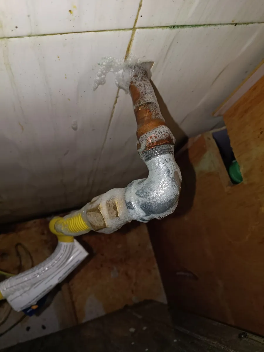 Instalación de Estufa Empotrable - trabajo 6